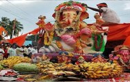 Ganesh Chaturthi: 23-Feet Tall Lord Ganesha Idol In Sarojini Nagar