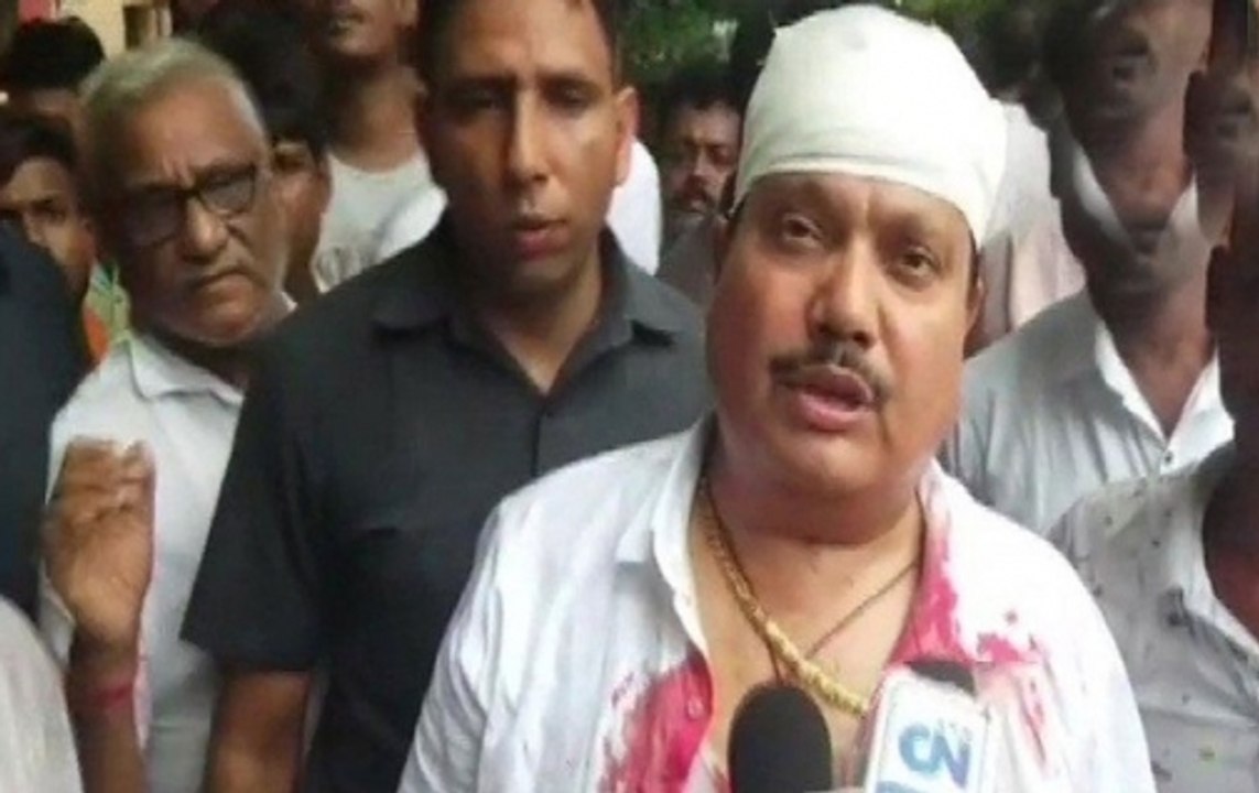 BJP MP Arjun Singh Allegedly Attacked By Trinamool Workers In Bengal