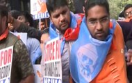 Delhi: NSUI Protests Against Hyderabad Gang Rape