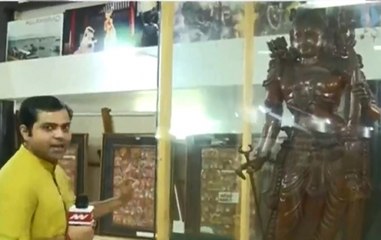 Special Lord Rama's Idol Made From Single Wood Piece