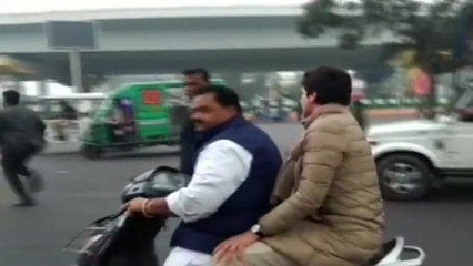 Congress Leader, Who Gave Ride To Priyanka Gandhi, Issued Challan