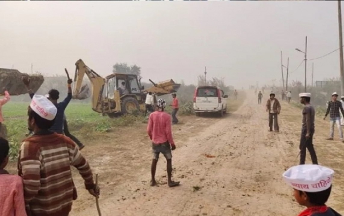 Farmers Protest Turns Violent In Unnao, 5 Policemen Injured