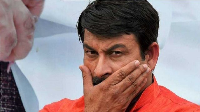 Delhi: BJP Chief Manoj Tiwari Visits Fire Incident Site