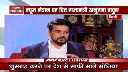 Not BJP, Sonia Gandhi’s Husband Began NRC: Anurag Thakur