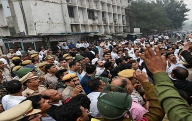 Lawyers’ Protest Continues, Cop Thrashed At Saket Court: Ground Report