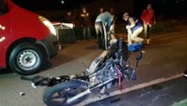 Motociclista fica em estado grave em colisão contra HB20 no Pioneiros Catarinenses