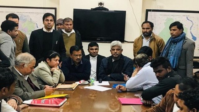 Delhi Chief Minister Arvind Kejriwal Files Nomination