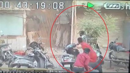 Watch: Stone-Pelting Mob Brutally Targets Cornered Cops In Ahmedabad