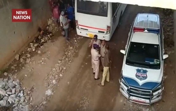 Hyderabad Rape And Murder Accused Killed: First Visual of Encounter