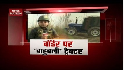 J&k: BSF Using Bullet-Proof Tractors To Monitor Pak Forces