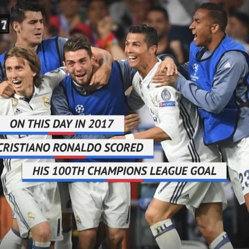 On this Day: Ronaldo scores his 100th Champions League goal