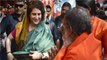 Priyanka Gandhi Vadra Offers Prayers At Ravidas Temple In Varanasi