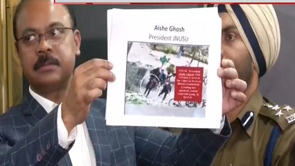 Delhi Police Releases Images Of Accused, JNUSU President Aishe Named