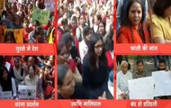 Hyderabad Rape Case: Women Protest At Jantar Mantar Demanding Justice