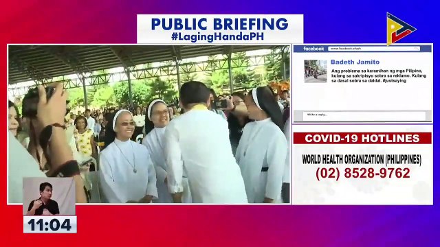 #LagingHandaPH | Sen. Bong Go, pinangunahan ang pag-deliver ng private donations sa Davao
