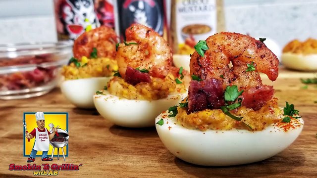Creole Shrimp Deviled Eggs - Deviled Egg Recipe