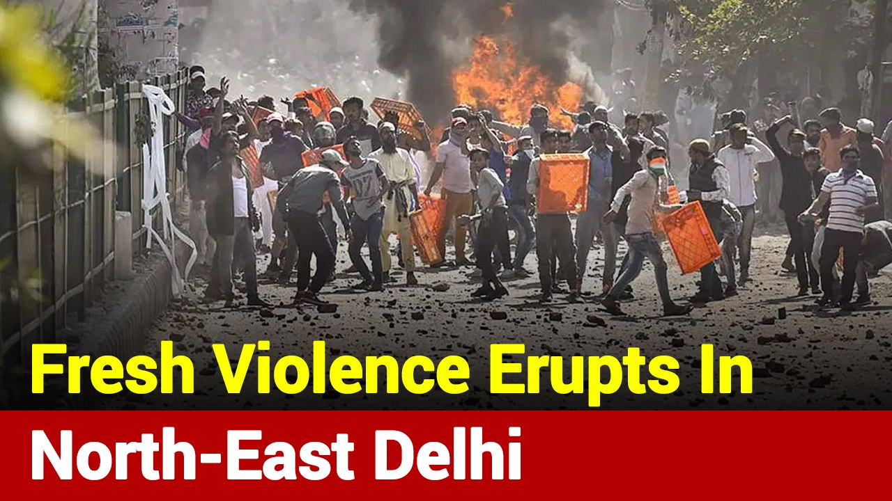 Fresh Incidents Of Arson, Stone-Pelting Reported In North-East Delhi