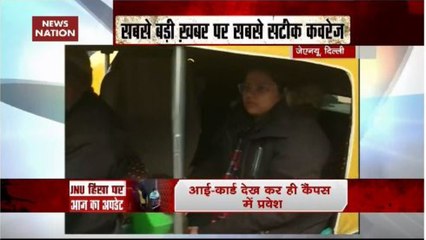 Students Leave Hostel After JNU Violence