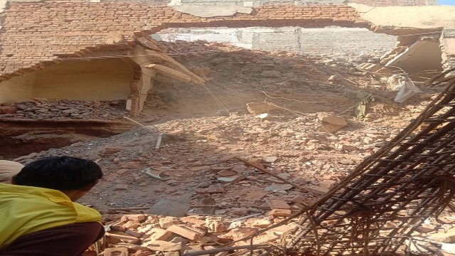 Two Persons Feared Trapped After House Collapses In Delhi's CR Park