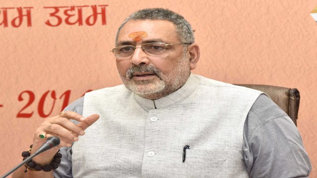 Giriraj Singh Stops Christian Family To Perform Last Rites Of Its Kin