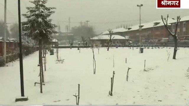Kashmir Reels Under Intense Cold, Srinagar Witnesses Snowfall