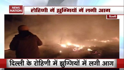 Delhi: Fire Breaks Out At Bangali Basti, Several Shanties Gutted