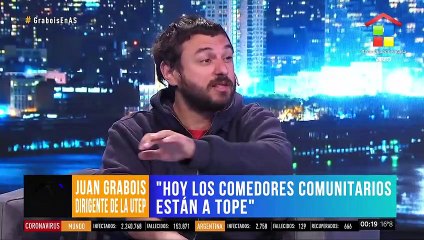 Juan Grabois: "Menos mal que no está Macri"