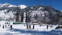 Heavy Snowfall Affects Normal Life In Uttarakhand, Himachal Pradesh