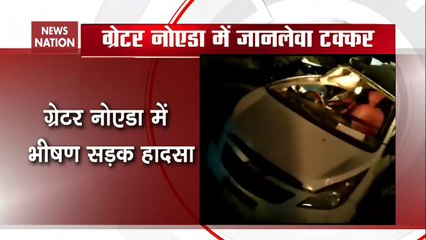 Greater Noida: 2 Killed, 4 Injured In Collision Between Bus And Car