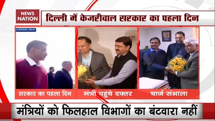 Delhi: Ministers In Kejriwal Government Assume Office