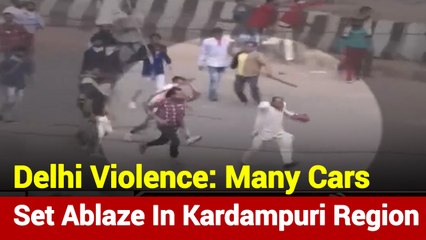 Delhi Violence: Several Cars Set On Fire In Kardampuri Region