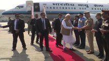 Namaste Trump: Prime Minister Narendra Modi Arrives In Ahmedabad