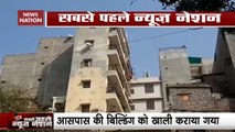 6-Storey Building Vacated After It Tilts In Delhi’s Munirka