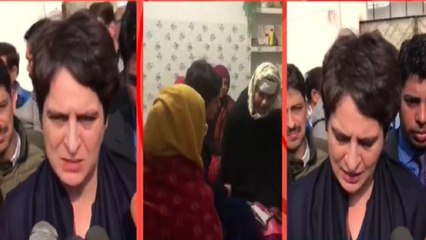 Priyanka Gandhi Meets Families Of Those Killed During Anti-CAA Protest