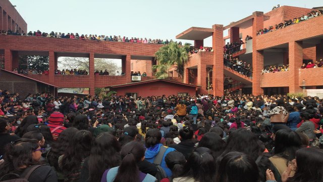 Mass Molestation At Gargi College Campus During Annual Cultural Fest