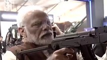 PM Modi Showcases A Virtual Shooting Range At Defexpo 2020