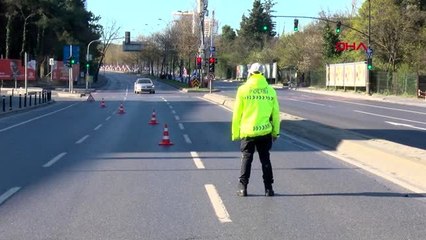 SARIYER'DE POLİSTEN TRAFİK DENETİMİ