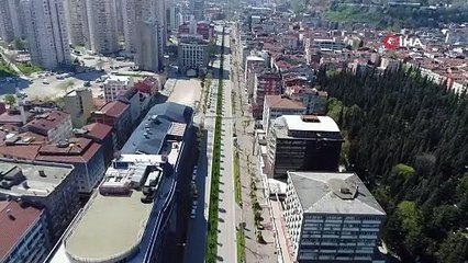 Sessiz Bursa havadan görüntülendi