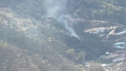 충남 가야산 산불, 한 시간 반 만에 진화 / YTN