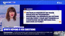 J'ai réservé un voyage en ferry, mais la compagnie ne me répond pas. Que dois-je faire? BFMTV répond à vos questions