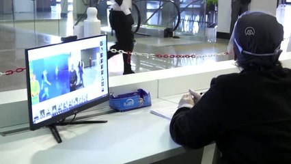 Ankara Şehir Hastanesi'nde Kovid-19 teşhis ve tedavi süreçleri görüntülendi