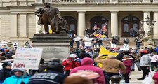 Michigan Governor Gretchen Whitmer says protests can lead to extension of stay-at-home orders