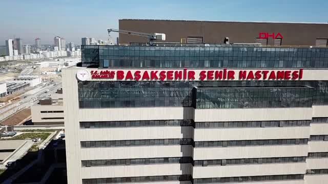 BAŞAKŞEHİR ŞEHİR HASTANESİNİN GÖRÜNTÜLERİ