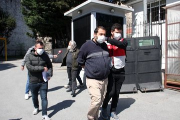 Sultan Abdulhamid'in türbesine saygısızlık yapan 2 kişi adliyede