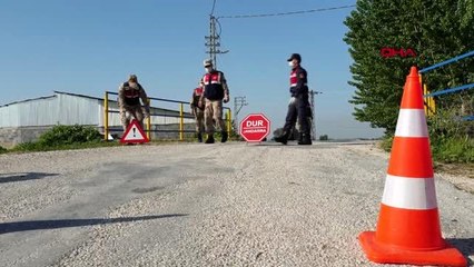 OSMANİYE Kadirli'de bir köy karantinaya alındı