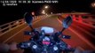 Police helmet cam shows dramatic chase with 'illegal motorcycle drag racers'