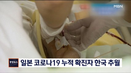 '긴급사태' 일본 코로나19 누적 확진자 한국 추월