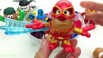 9 Mr Potato Head Marvel Heroes Transfomer Surprise Toys Iron Man Hulk Captain America Thor Wolverine