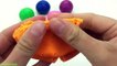 Learn Colors with Play Doh Balls and Penguin Koala Panda Animal Cookie Molds Surprise Toys Zuru 5