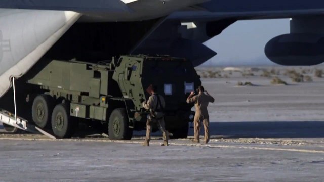 US Marines - M142 High Mobility Artillery Rocket System Operations